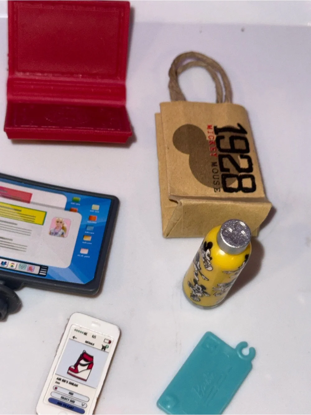 Barbie Mattel electronics shopping bag accessories lot